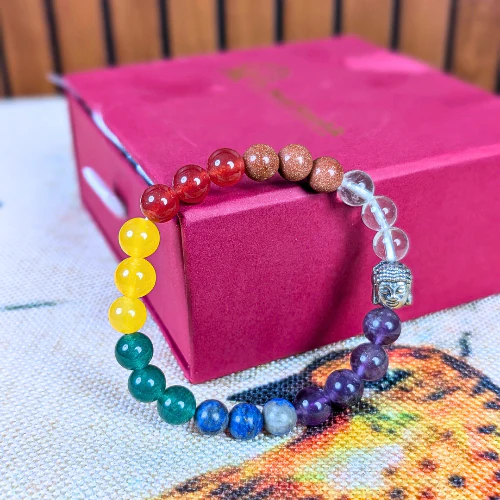 7 Chakra Healing Bracelet (8mm)