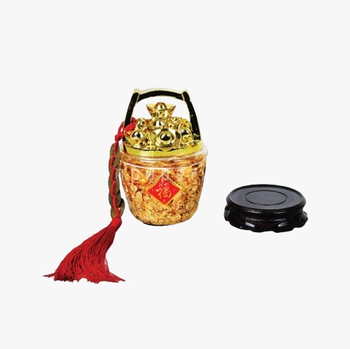 Gold Foil Bucket Of Gold